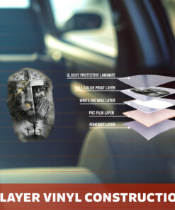 Jesus Cross Lion of Judah Transparent Decal - Jesus Stickers, Christian Stickers & Car Decals - Faith God Prayer Vinyl for Car, Truck, Window