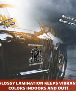 Knight Templar Christian Sticker - He Who Kneels Before God Stands Before Anyone - Christian Stickers, Jesus Stickers & Car Decals for Door, Window, Laptop