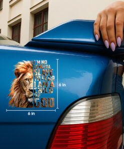 Lion Car Decal - Car Vinyl Decal Lion, Lion Sticker for Truck & Leo Symbol Car Window Decal - Waterproof Animal Sticker for Wall, Bumper, Laptop