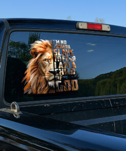 Lion Car Decal - Car Vinyl Decal Lion, Lion Sticker for Truck & Leo Symbol Car Window Decal - Waterproof Animal Sticker for Wall, Bumper, Laptop