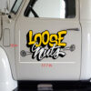 2 Pcs Hot Rod Garage Loose Nuts Vinyl Decals